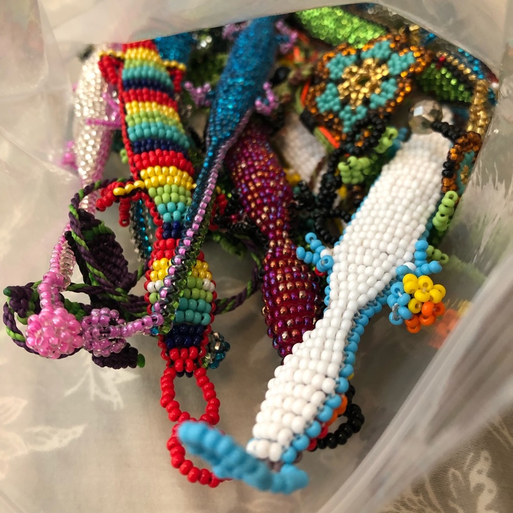 Bag of Assorted Guatemalan Bracelets (18 count)